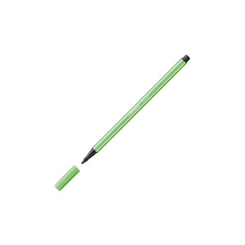 Stabilo 68/43 Fibre-Tip Pen Leaf Grn Bx10