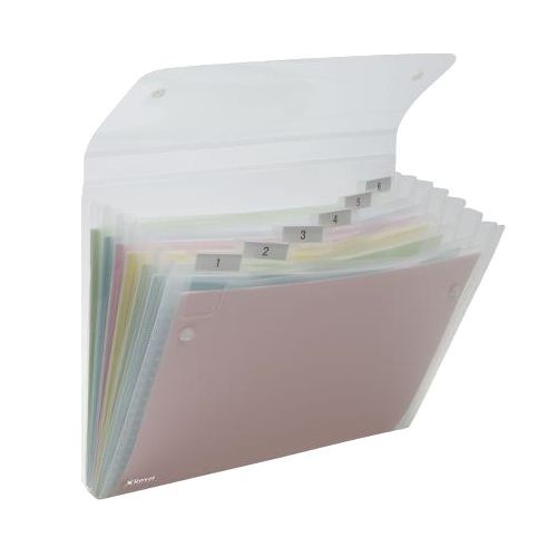 Rexel Ice Expander A4 6 Pocket Clear