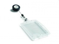 Dual Sec Pass Holder With Reel Bx10