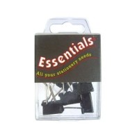 Essentials Foldback Clips 19mm Bx10