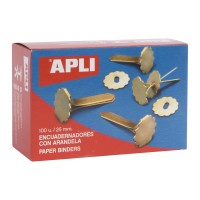 Apli Paper Binders 30mm Bx100