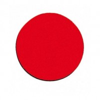 Magn symbols circle 20 mm red 18 pcs