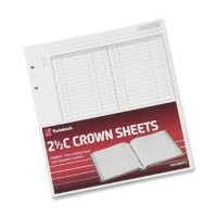 Twinlock 2 1/2C Crown Treble Cash Sheets F9