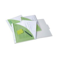 Rexel Smart Desk Flap Folder Green Pack of 5