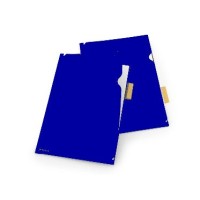Rexel Optima L Folder Blue Pack of 5