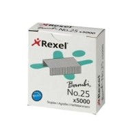 Rexel No25 Bambi Staples Bx5000