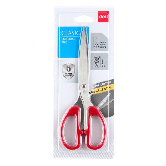 Deli 6010 Office Scissors 210mm card