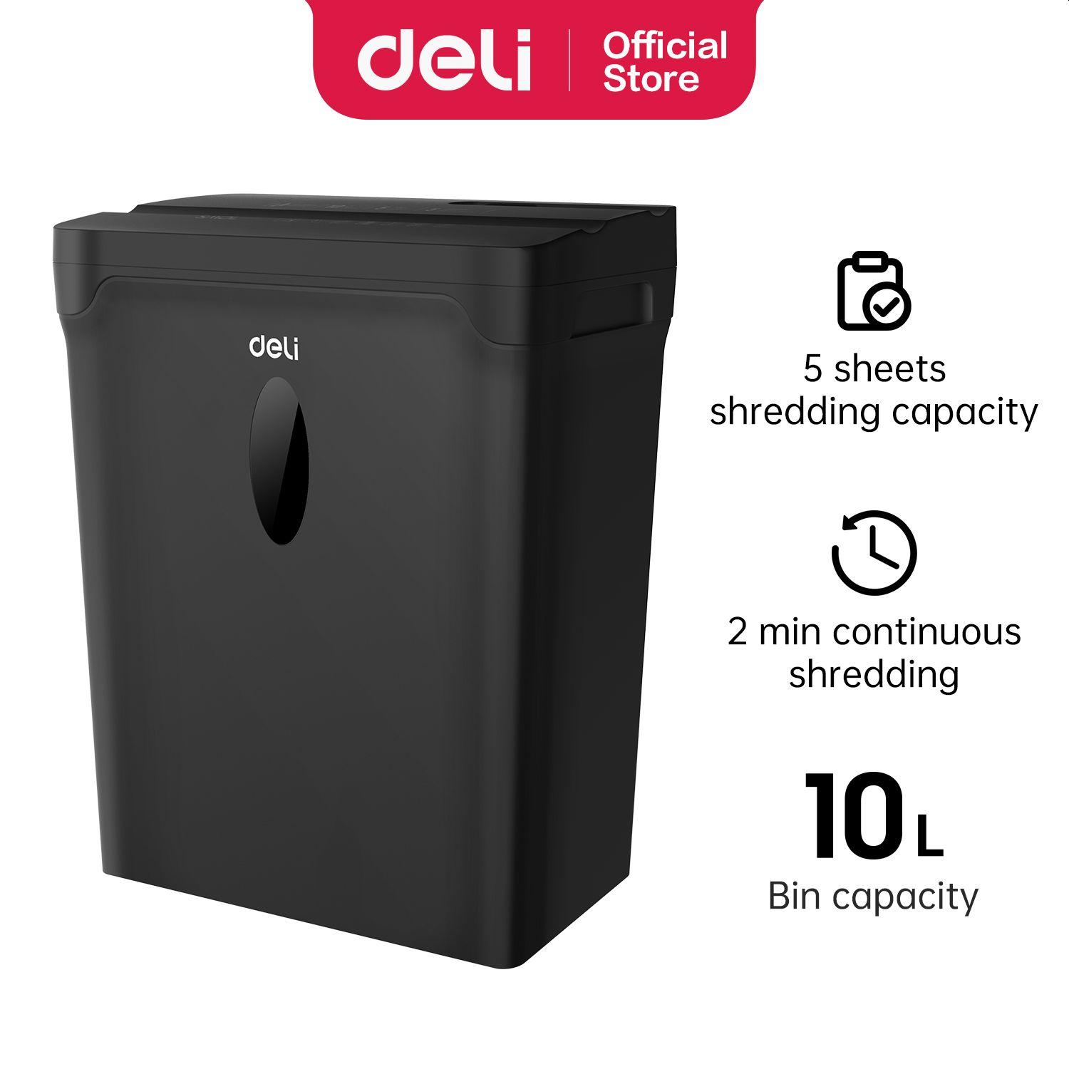 Deli Personal shredder 4x33mm 5 sheet