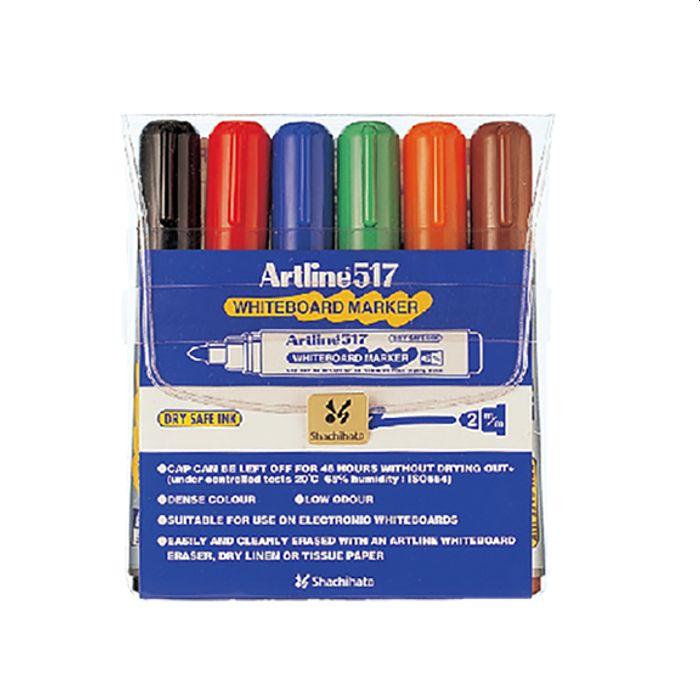 Artline 517 Dry Wipe Marker Bullet Wallet 6