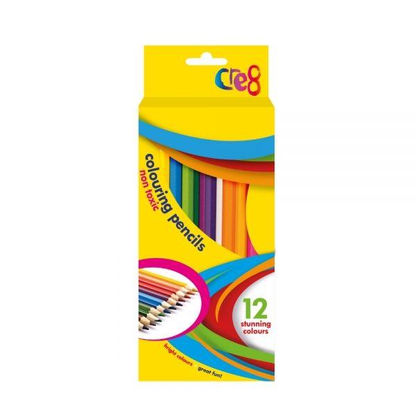 U Colouring Pencils 12 Colours