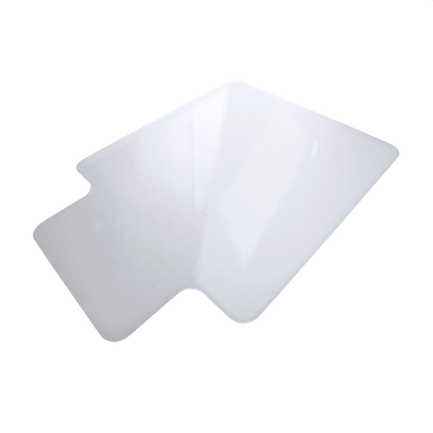 Valuemat PVC Chair Mat Low Pile Carpets 120x90cm clear, lipped