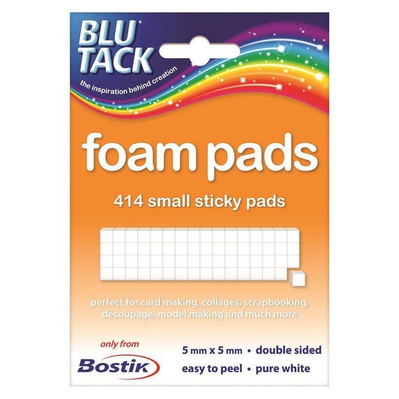 Bostik Mini Foam Sticky Pads 5x5mm Pack of 12