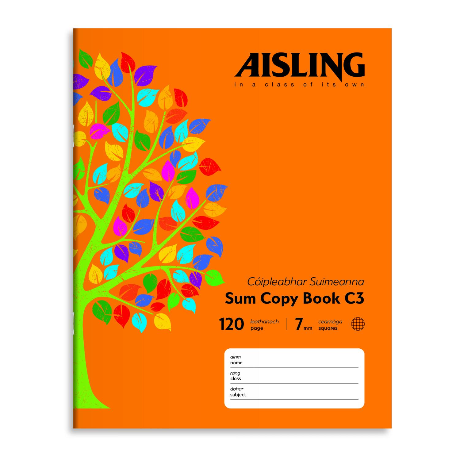 Aisling Copybook Sum 120Pg Pk10