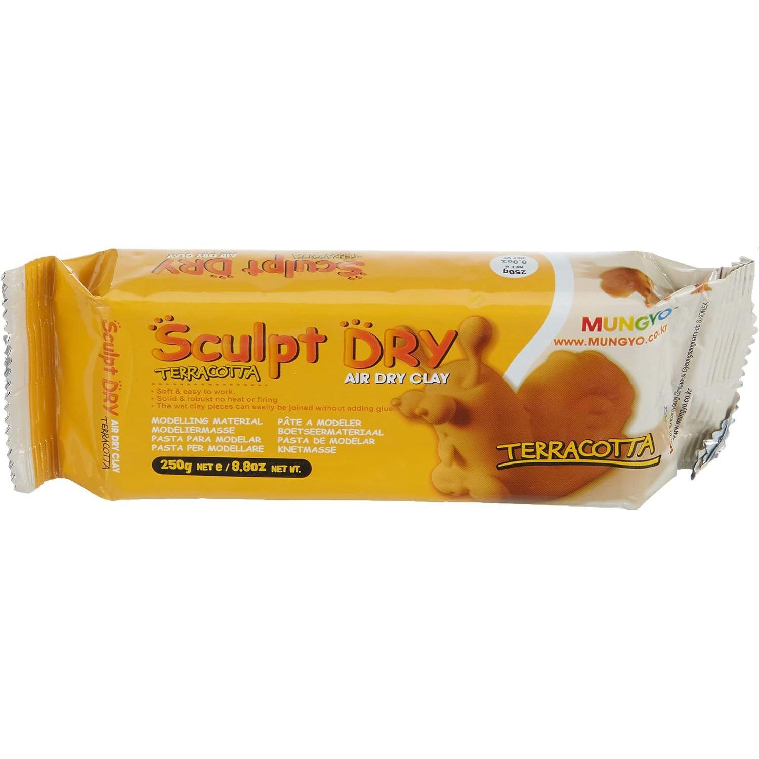 Sculpt-dry Air Dry Clay 250g Terracotta