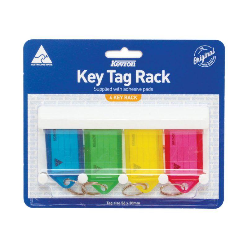 Kevron Keytag Rack 4 clicktags Bx10