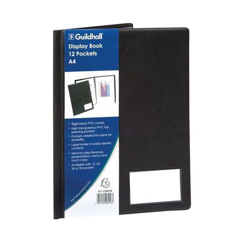 Guildhall Display Book 12 Pkt Black