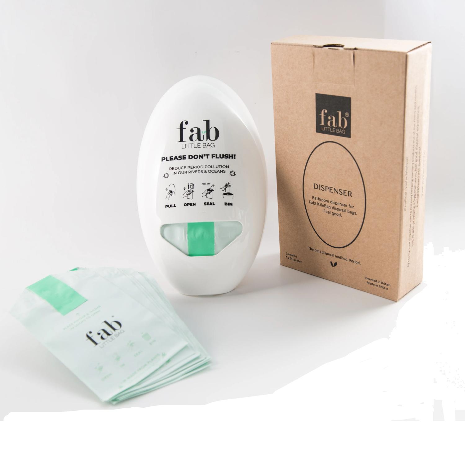 Fab Wall Dispensing unit including 100 Fab Original Bags