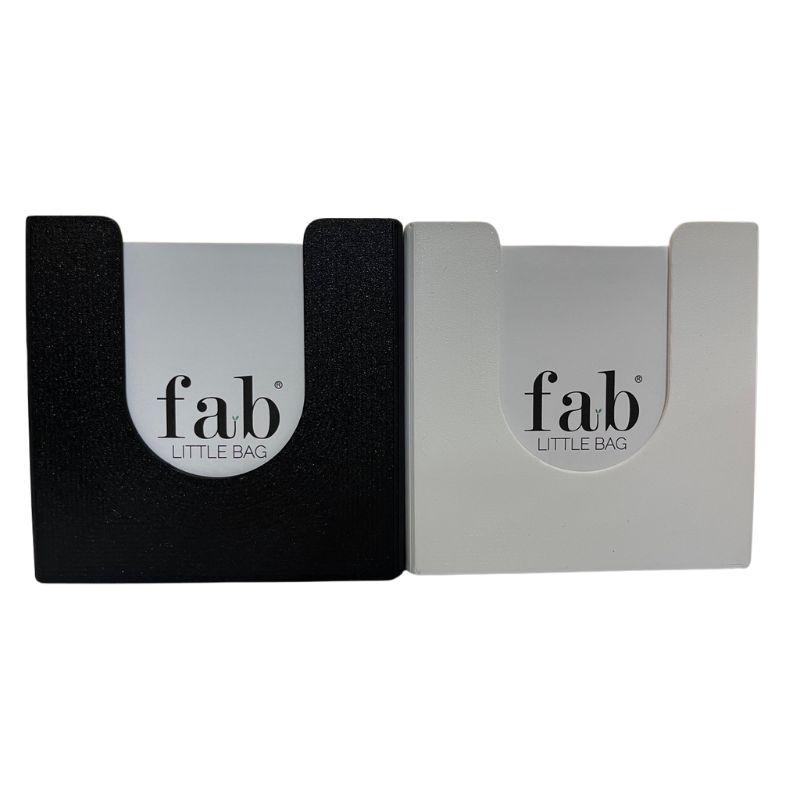 Fab Hotel Room Counter Dispenser (Black or White) Empty