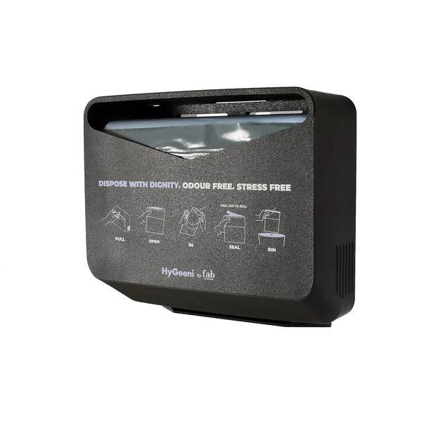 Fab Hygeeni Wall Dispensing Unit Black