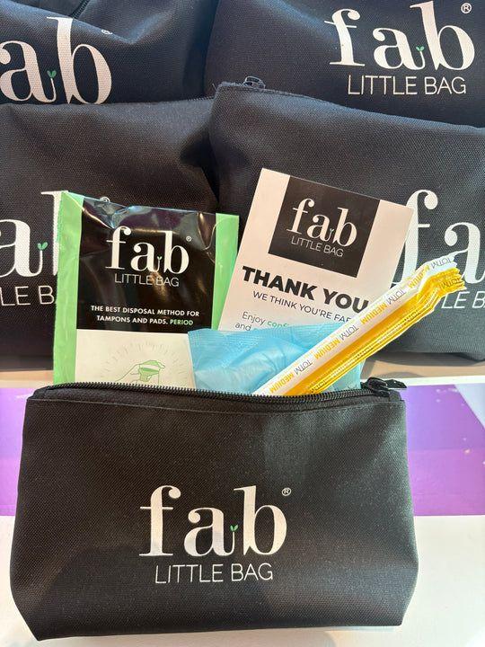 Fab On-the-Go Period Bag Tampon, Pad and 7 Original Bags