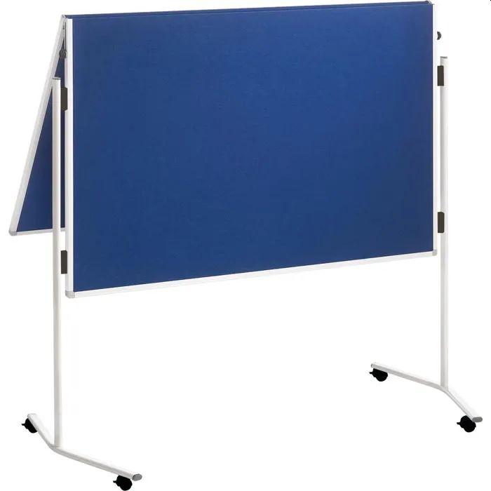 Mobile Training board ECO folding Blue Felt 120x150cm