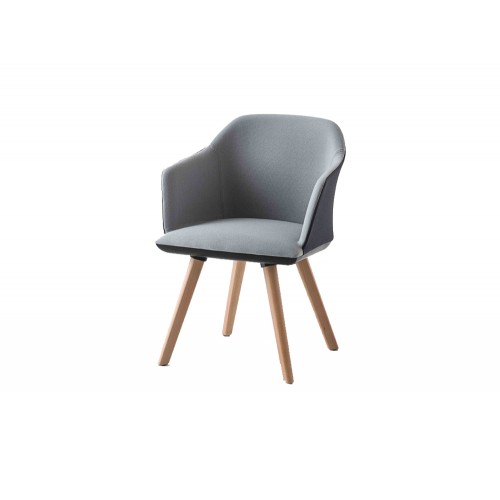 Gaber Manaa Canteen and Breakout 4 Leg Wooden Armchair