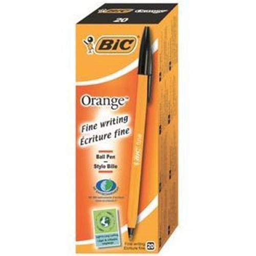 Bic Cristl Fn Blk Pk20 by , OSG1114