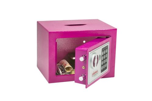 Phoenix Compact Home Office SS0721E Pink Security Safe with Electronic Lock & Deposit Slot by Phoenix, SAF007
