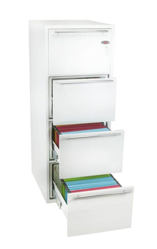 Phoenix Archivo Fire File FS2234K 4 Drawer Filing Cabinet with Key Lock by Phoenix, PSFS2234K