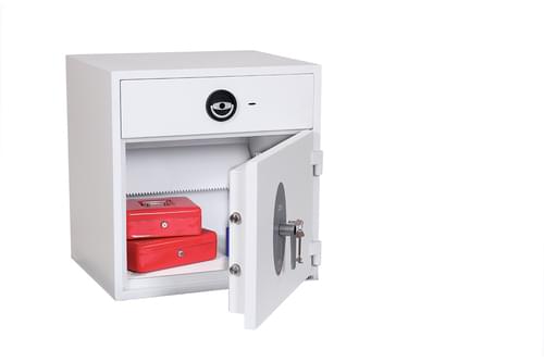 Phoenix Diamond Deposit HS1091KD Size 2 High Security Euro Grade 1 Deposit Safe with Key Lock