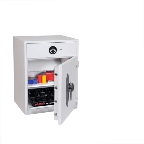 Phoenix Diamond Deposit HS1092ED Size 3 High Security Euro Grade 1 Deposit Safe with Electronic Lock by Phoenix, PSHS1092ED