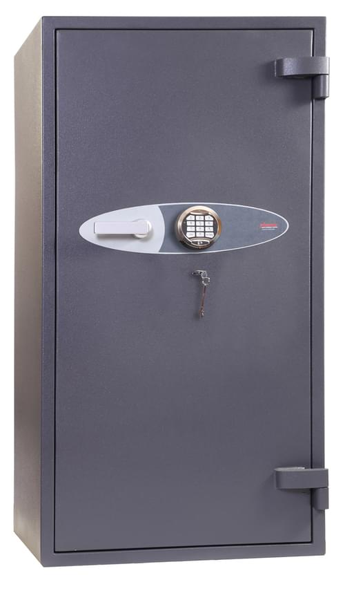 Phoenix Cosmos HS9074E Size 4 High Security Euro Grade 5 with Safe Electronic & Key Lock by Phoenix, PSHS9074E