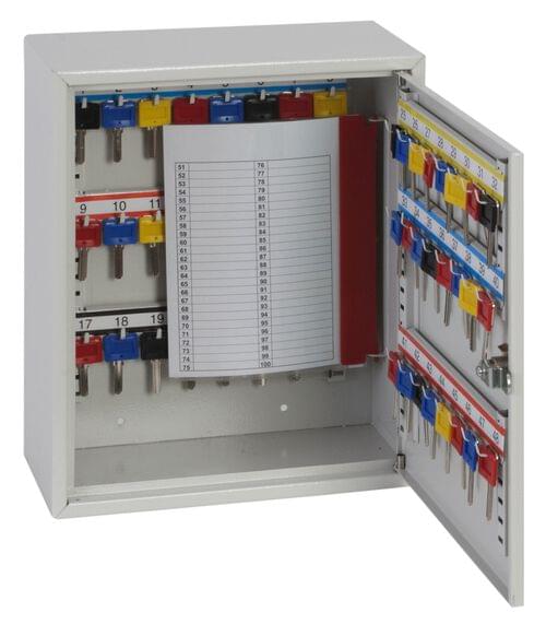 Phoenix Deep Key Cabinet KC0301E 50 Hook with Electronic Code Lock by Phoenix, PSKC0301E