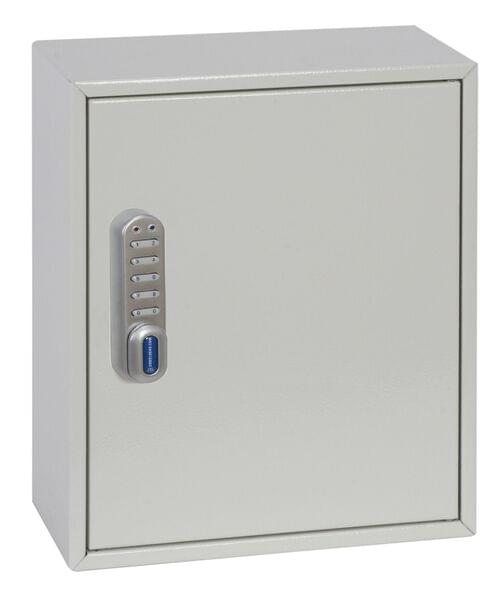 Phoenix Deep Plus & Padlock Key Cabinet KC0501E 24 Hook with Electronic Code Lock by Phoenix, PSKC0501E