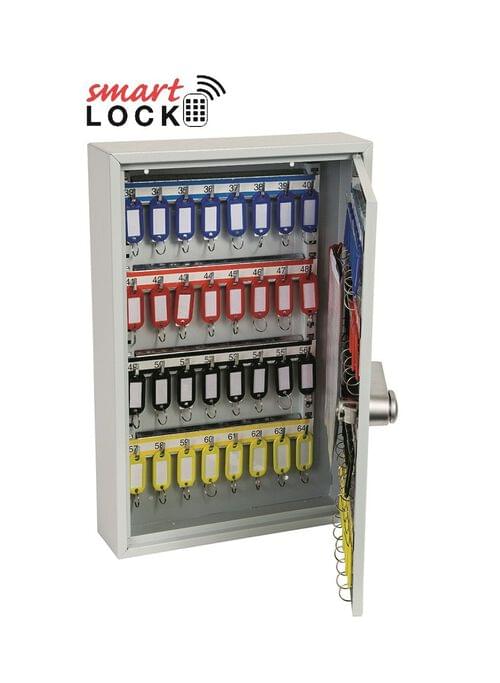 Phoenix Commercial Key Cabinet KC0602N 64 Hook with Net Code Electronic Lock. by Phoenix, PSKC0602N