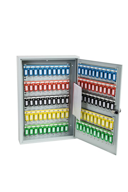Phoenix Commercial Key Cabinet KC0603E 100 Hook with Electronic Lock. by Phoenix, PSKC0603E