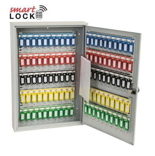 Phoenix Commercial Key Cabinet KC0603N 100 Hook with Net Code Electronic Lock. by Phoenix, PSKC0603N