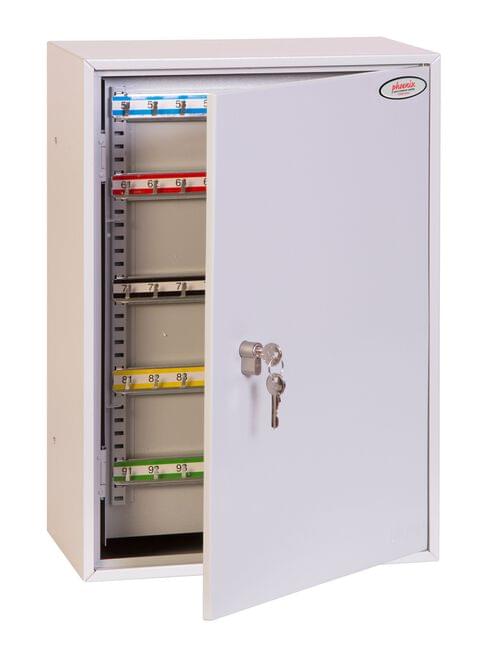 Phoenix Commercial Key Cabinet KC0604P 200 Hook with Key Lock. by Phoenix, PSKC0604P