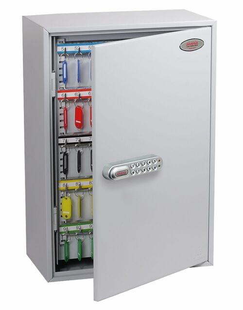 Phoenix Commercial Key Cabinet KC0605E 300 Hook with Electronic Lock. by Phoenix, PSKC0605E