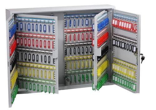 Phoenix Commercial Key Cabinet KC0606K 400 Hook with Key Lock. by Phoenix, PSKC0606K