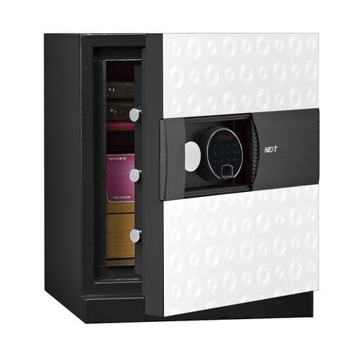 Phoenix Next LS7001FW Luxury Safe Size 1 (White) with Fingerprint Lock by Phoenix, PSLS7001FW