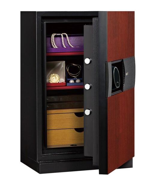 Phoenix Next LS7002FC Luxury Safe Size 2 (Cherry) with Fingerprint Lock