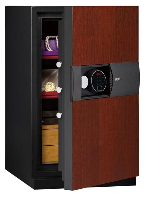 Phoenix Next LS7003FC Luxury Safe Size 3 (Cherry) with Fingerprint Lock by Phoenix, PSLS7003FC