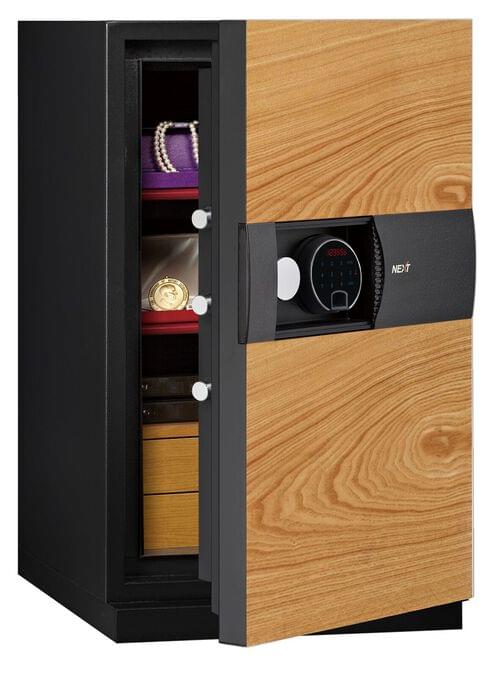 Phoenix Next LS7003FO Luxury Safe Size 3 (Oak) with Fingerprint Lock by Phoenix, PSLS7003FO