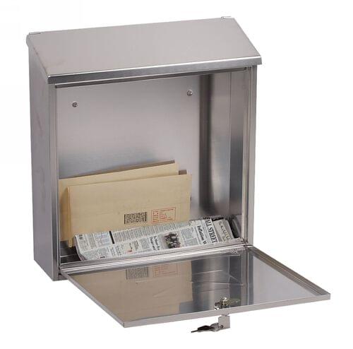Phoenix Casa Front Loading Mail Box MB0111KS in Stainless Steel with Key Lock by Phoenix, PSMB0111KS
