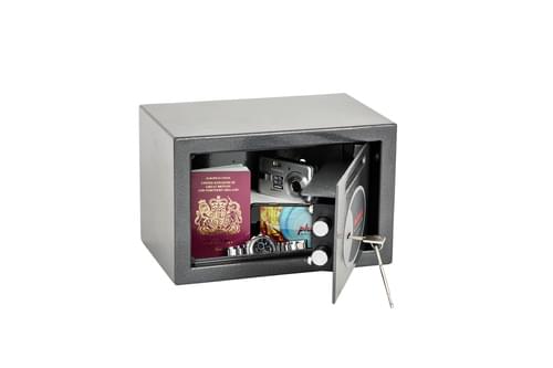 Phoenix Vela Deposit Home & Office SS0801KD Size 1 Security Safe with Key Lock