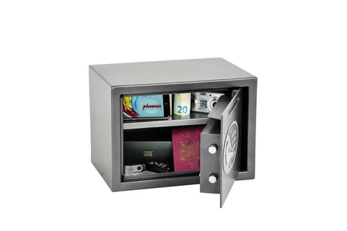 Phoenix Vela Deposit Home & Office SS0802ED Size 2 Security Safe with Electronic Lock