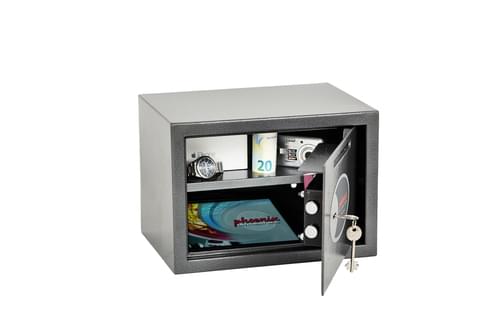 Phoenix Vela Deposit Home & Office SS0802KD Size 2 Security Safe with Key Lock
