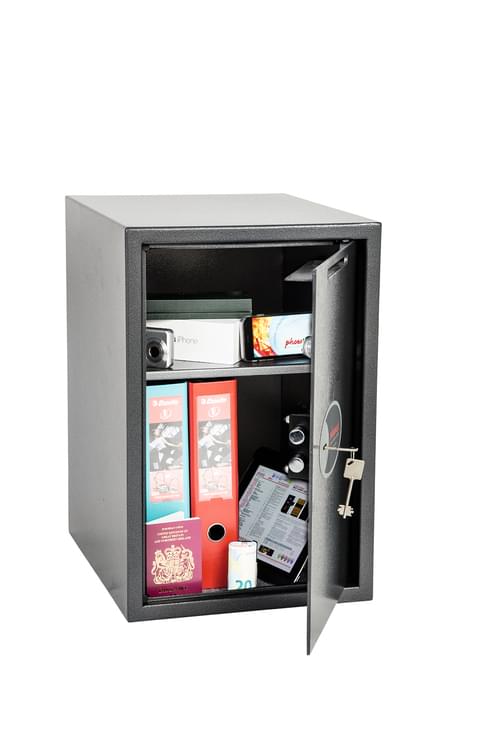 Phoenix Vela Deposit Home & Office SS0805KD Size 5 Security Safe with Key Lock by Phoenix, PSSS0805KD