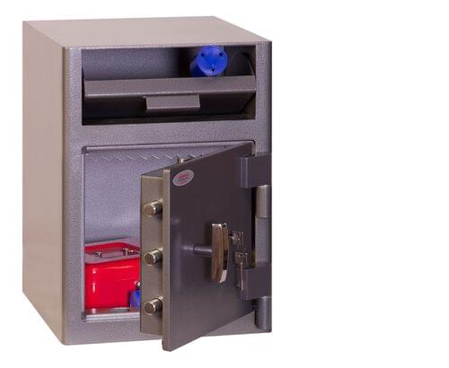 Phoenix Cash Deposit SS0996KD Size 1 Security Safe with Key Lock by Phoenix, PSSS0996KD